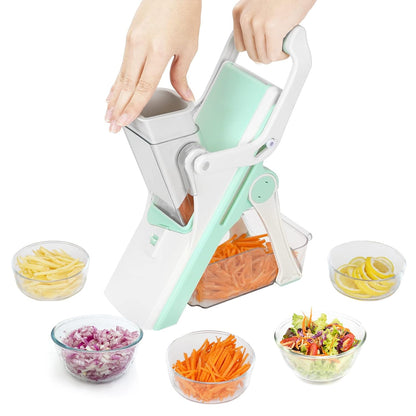 Slicer for Kitchen Vegetable Chopper Slicer, Food Chopper Vegetable Cutter